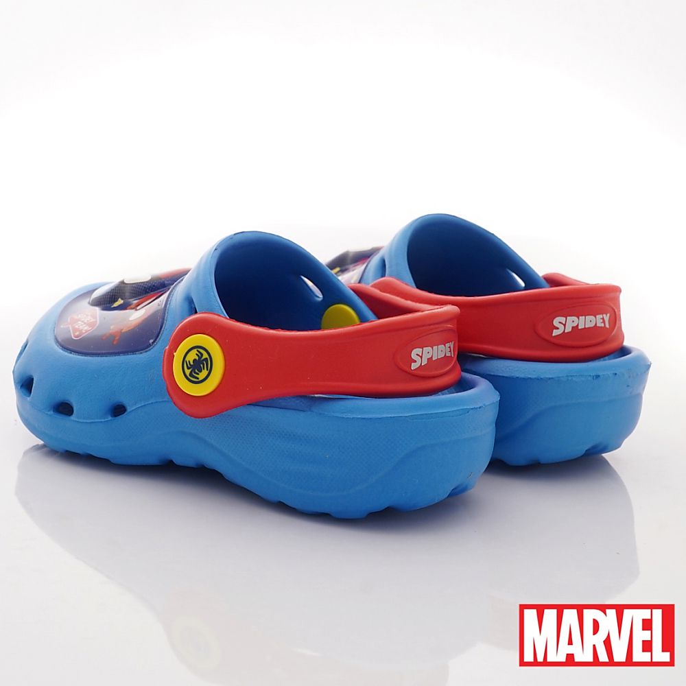 漫威MARVEL - 台灣製蜘蛛人電燈涼鞋(中小童段)-涼鞋-藍