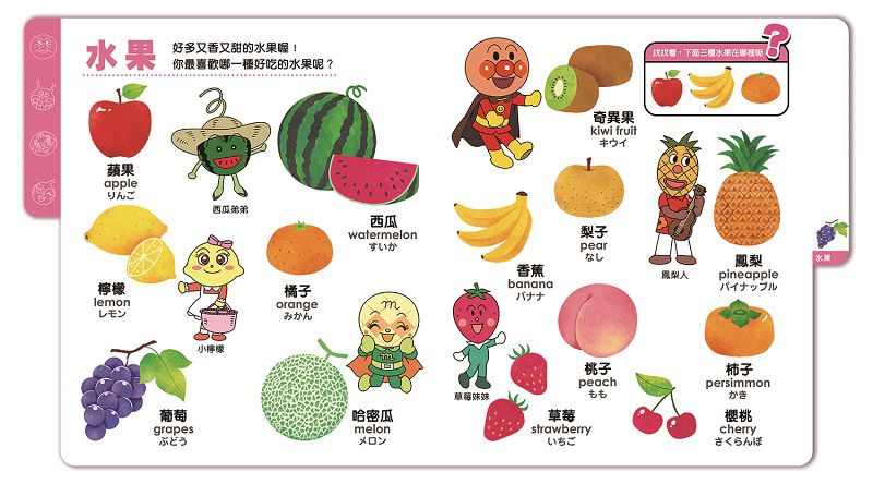 麵包超人第一本生活認知書-好期待