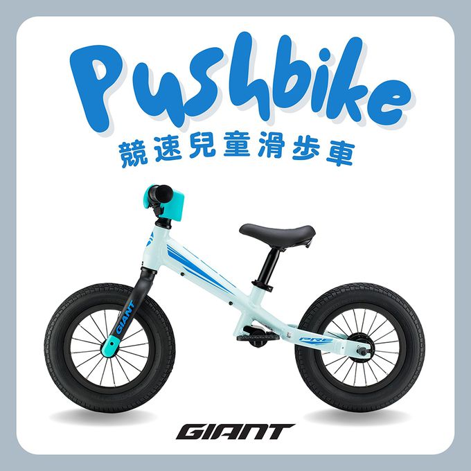 GIANT 捷安特 - GIANT PRE PUSHBIKE 競速型兒童平衡滑步車-粉紅色 (單人)