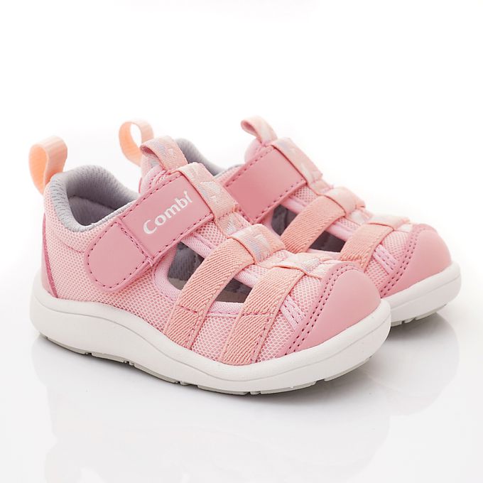 日本 Combi - COMBI醫學級NICEWALK兒童成長機能鞋-A2301PI(寶寶段)-休閒鞋-粉