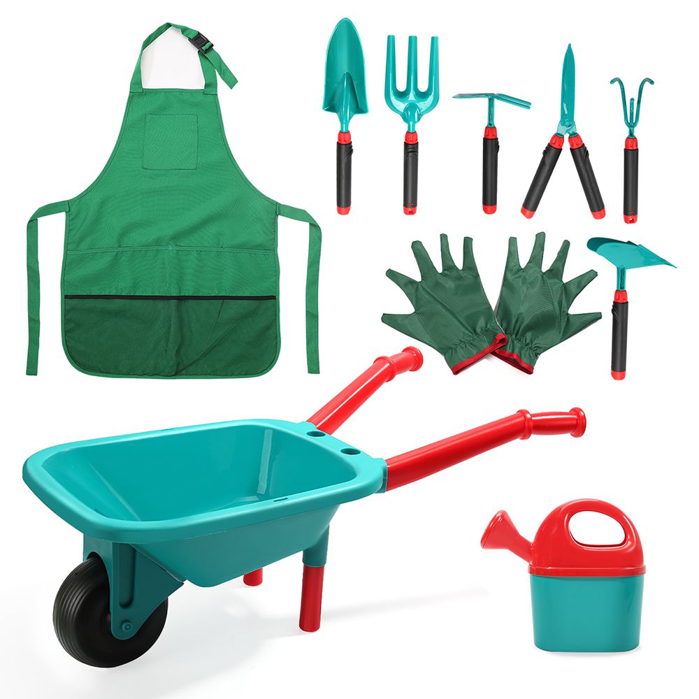 CuteStone - 兒童園藝小農夫與沙灘玩水套裝玩具