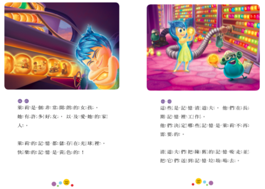 腦筋急轉彎：歡迎來到總部—迪士尼雙語繪本STEP 3