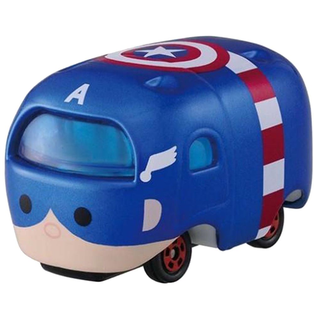 Tomica - 【TOMICA】Disney Tsum Tsum! 疊疊樂小車 漫威 美國隊長
