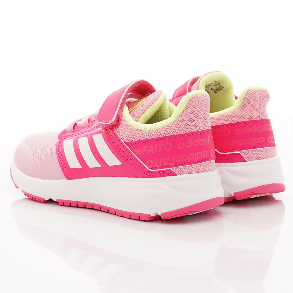 adidas - 愛迪達童鞋-超輕運動慢跑鞋(中大童段)-粉