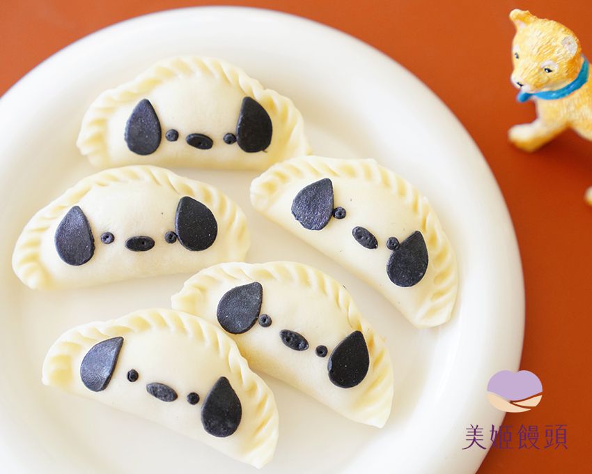 美姬饅頭 - 小狗活菌豬造型水餃 (20顆)-17g