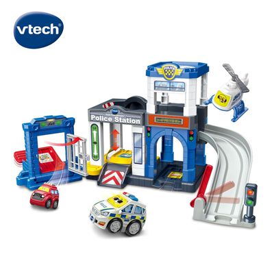 Vtech - 聲光城市嘟嘟車-城市警察局軌道組