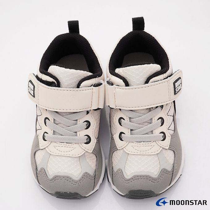 Moonstar日本月星 - HI系列十大機能童鞋-MSC23357灰(中小童段)-機能運動鞋-灰