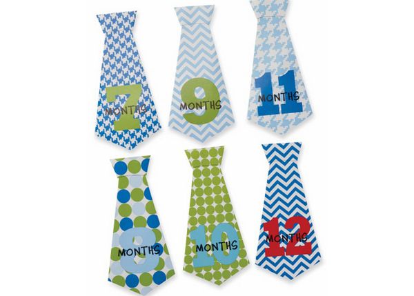 美國 Mud Pie - 趣味造型紀念貼紙-領帶 (單一尺寸)