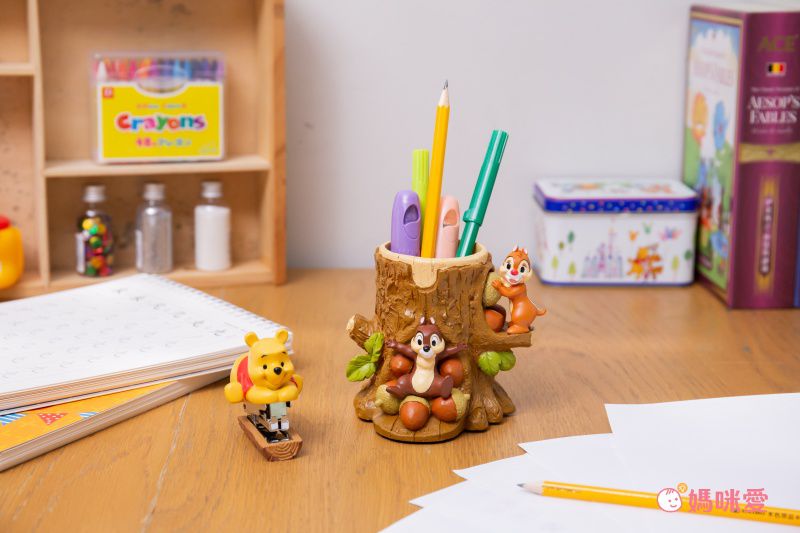 日本 Seto Craft - 迪士尼 造型筆筒-奇奇蒂蒂