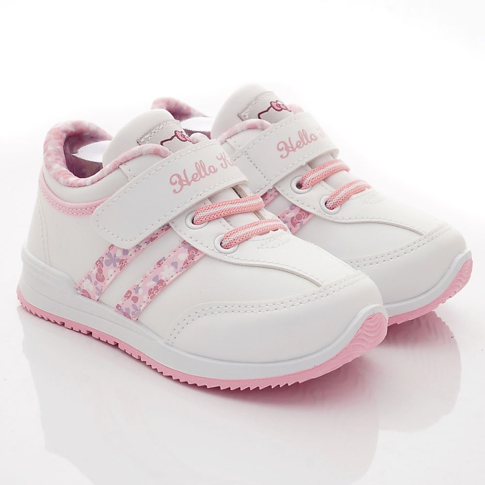 HELLO KITTY - 臺灣製凱蒂貓休閒運動鞋(中小童款)-白