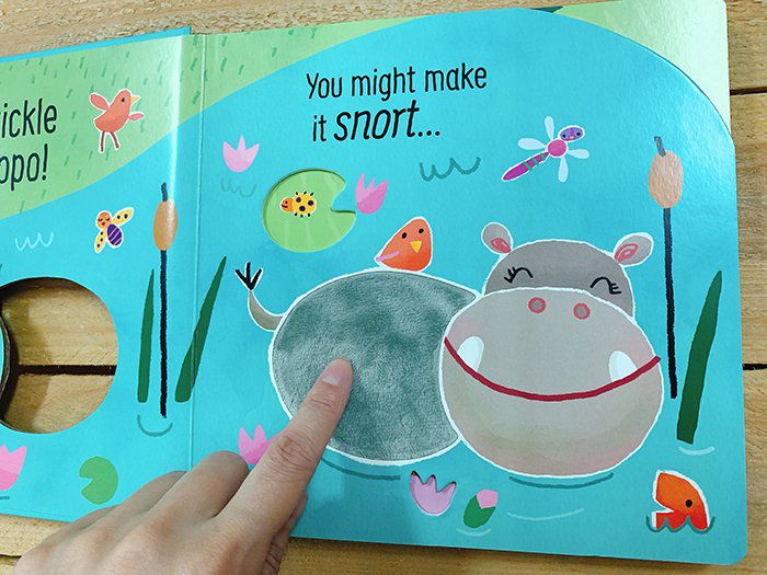 Don't tickle the Hippo! 河馬搔搔癢（觸摸音效書）