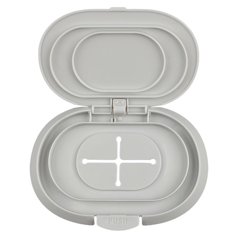 akachan honpo - FUTAP按壓式濕紙巾蓋Plus-灰色