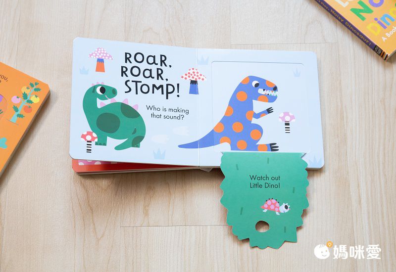 Roar!叫叫大恐龍音效書，聽聲音認識各類型恐龍！