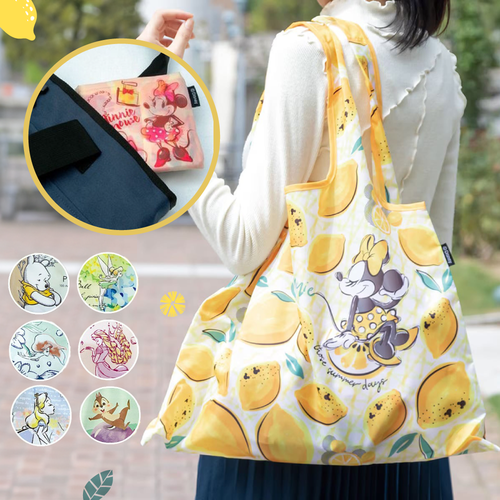 日本銷量破200萬個！獨家迪士尼花色｜可折疊環保袋