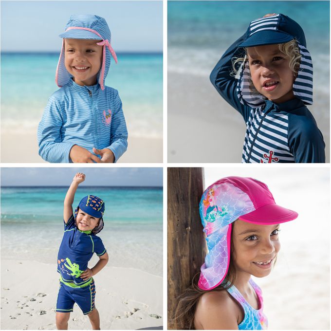 德國Playshoes - 抗UV防曬水陸兩用遮頸帽-小海豹 (51)