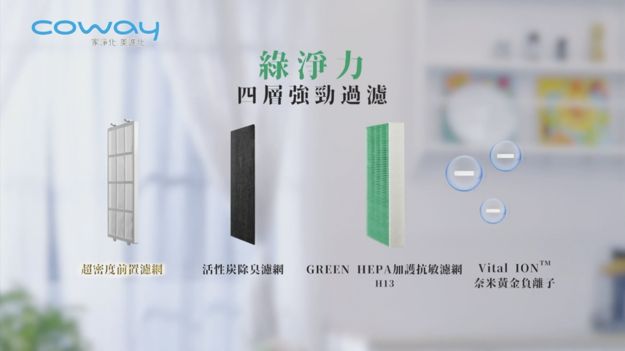 韓國 COWAY 空氣清淨機 孔劉的選擇！