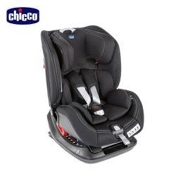 義大利 chicco - Seat up 012 Isofix安全汽座勁黑版-曜石黑