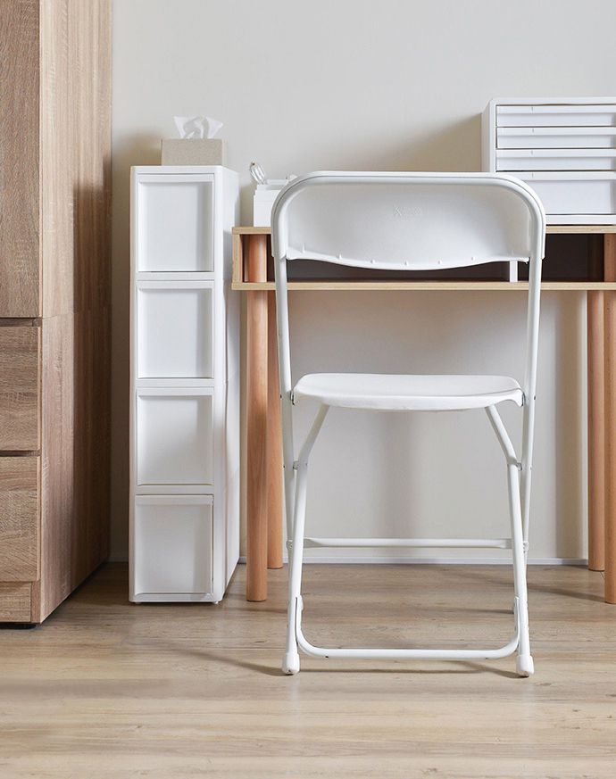 家窩 - MIT ERICO mine極簡人體工學耐固折合椅-2色可選-摩登黑