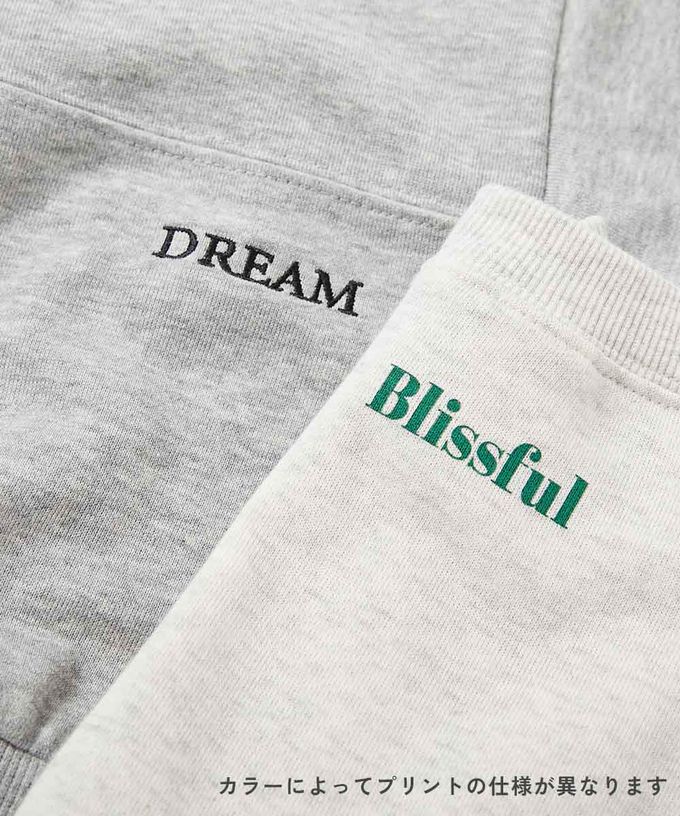 日本 devirock - 英文LOGO寬鬆感落肩長袖大學T-綠