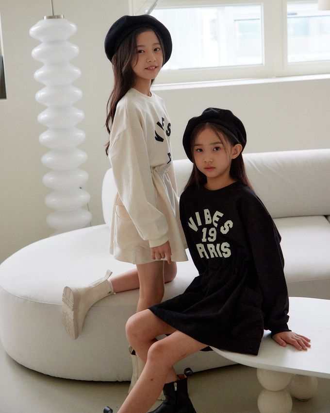 韓國 sm2 - 運動風格可調整縮腰連身洋裝-米白