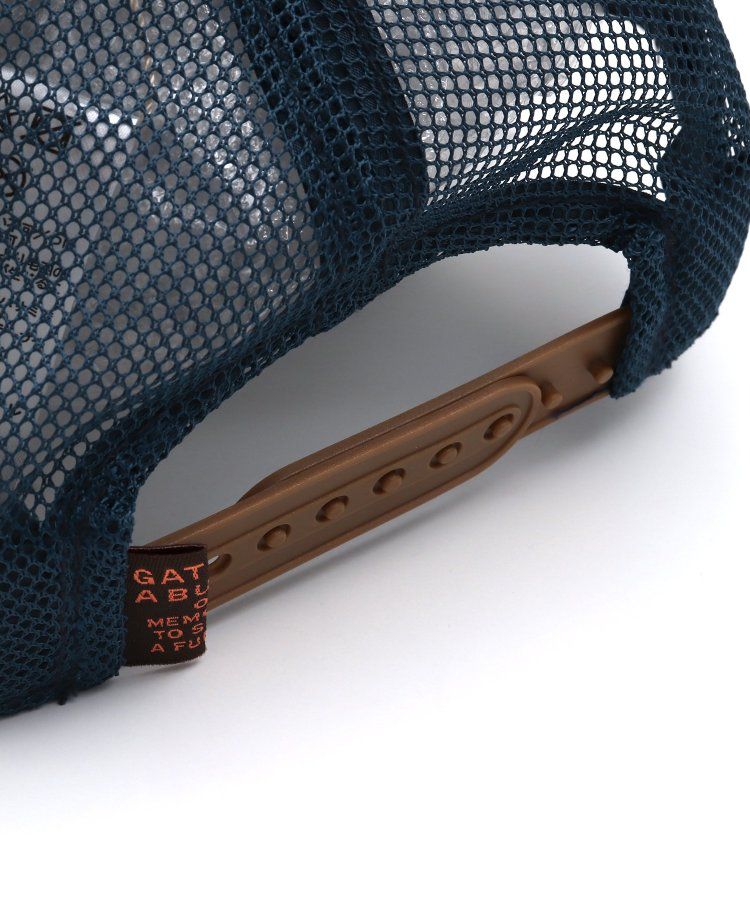 日本 BREEZE - 主角級印花網眼卡車帽-海鷗-綠卡其