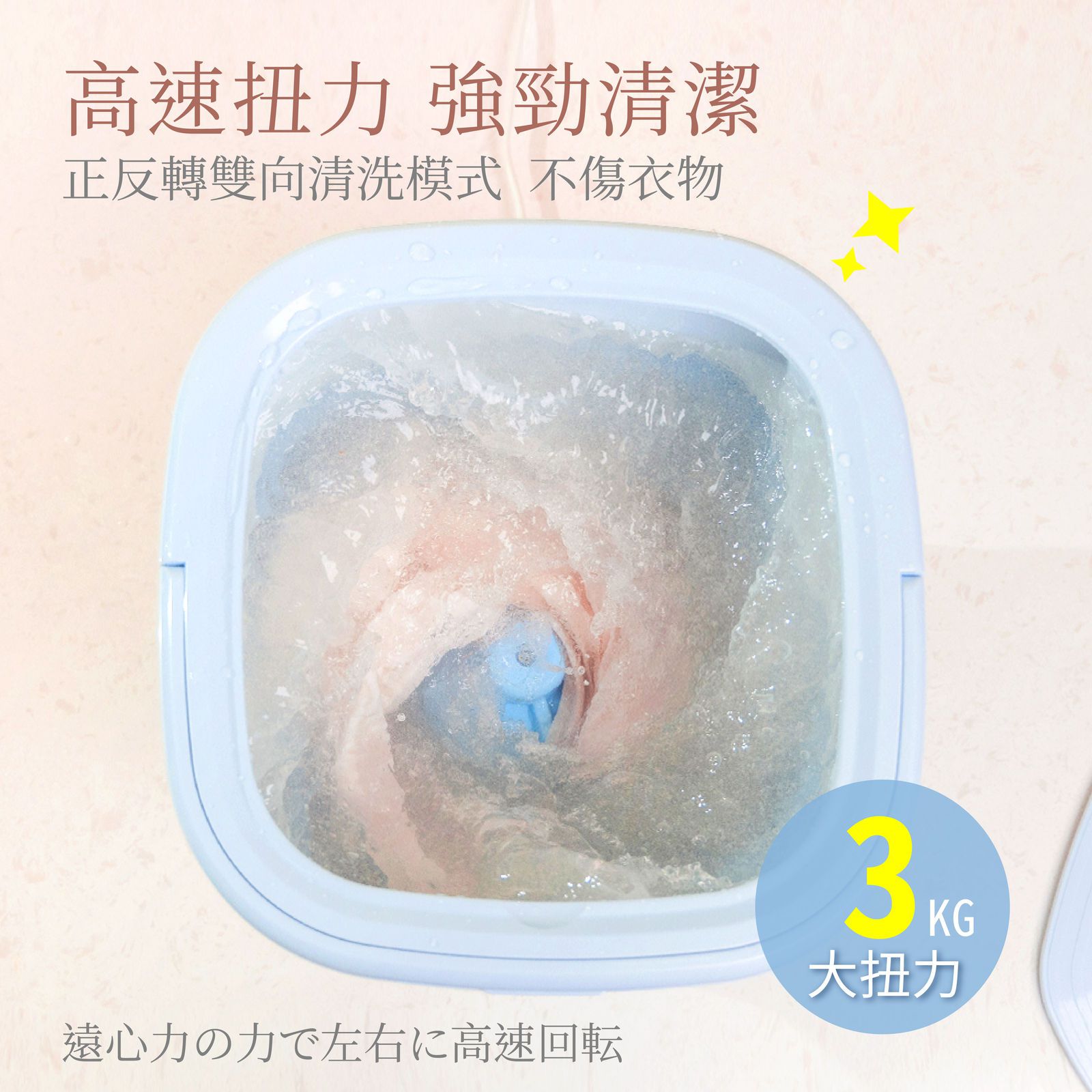 JWAY - 多功能清洗機-JY-WS212-淺藍