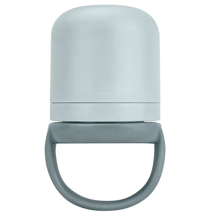 美國 green sprouts - 小綠芽咬咬樂副食品輔食器-簡約灰