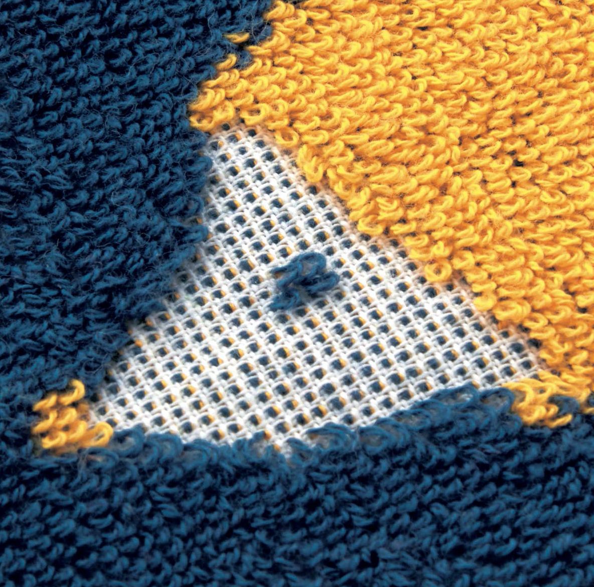 日本千趣會 - 葡萄牙製 純棉質感長毛巾-海鷗-灰藍 (33x80cm)