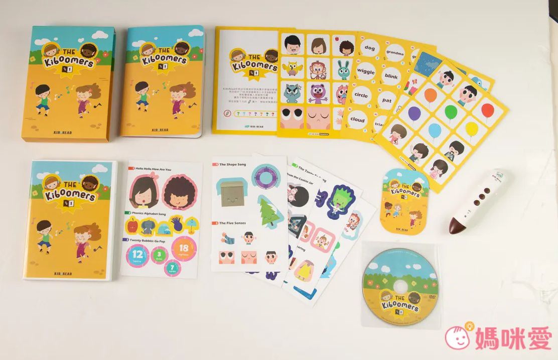 聖誕節禮物首選【KIDsREAD】自然發音點讀套組，英語啟蒙必備！