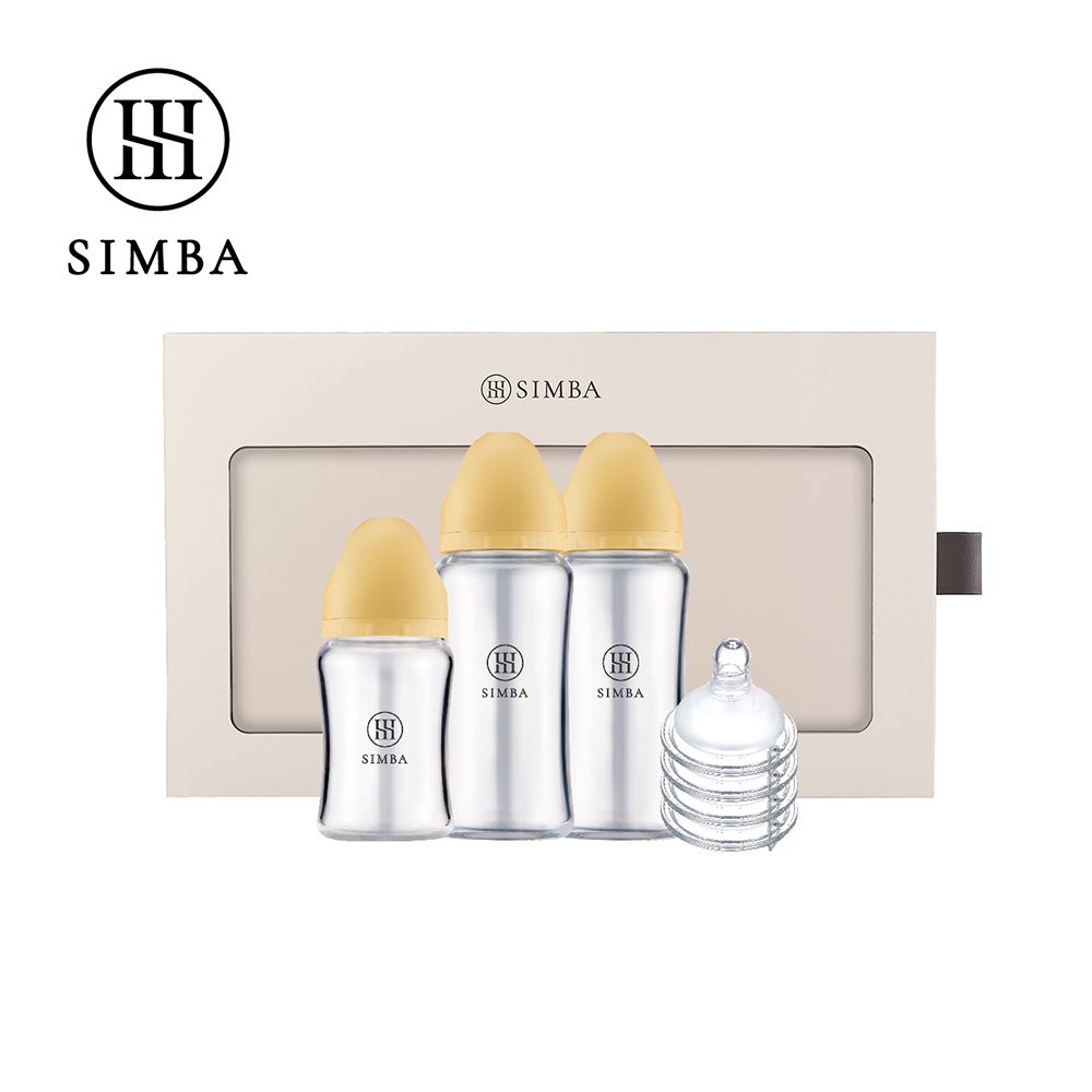限定初綻新生奶瓶禮盒-旦黃