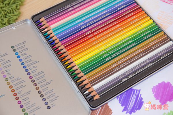 上學好物！小童必備文具美術用品☛德國 LYRA 洞洞筆 ✖ 義大利 GIOTTO 蠟筆 ✖ 美國 ALEX 筆座＆圍裙