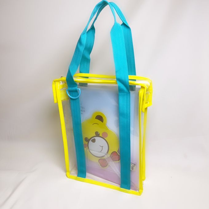 妞妞絲 - 手提功課袋-大象灰X鐵灰 (F)