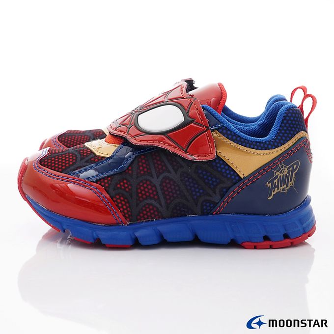 Moonstar日本月星 - 漫威授權運動系列童鞋-MVL0131紅藍(中小童段)-機能運動鞋-紅藍