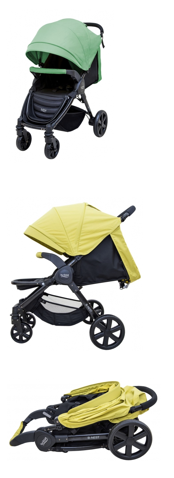 britax römer - B-NEST旗艦四輪推車-綠