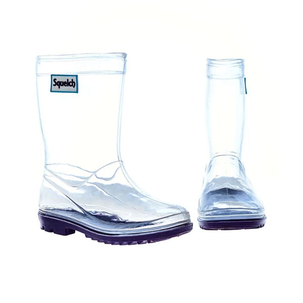 【英國Squelch】 - 透明雨鞋