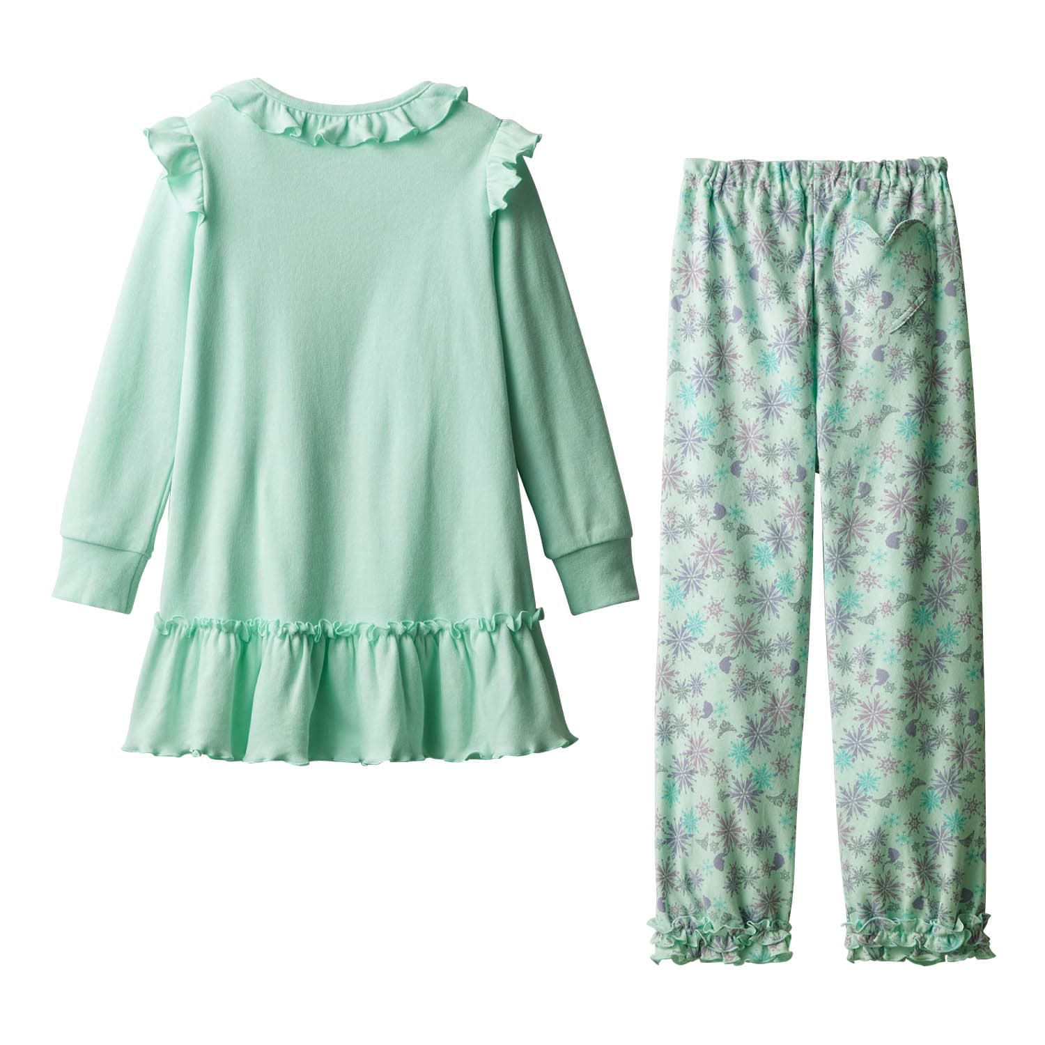 日本千趣會 - 迪士尼 荷葉摺邊角色印花家居服/睡衣-粉橘