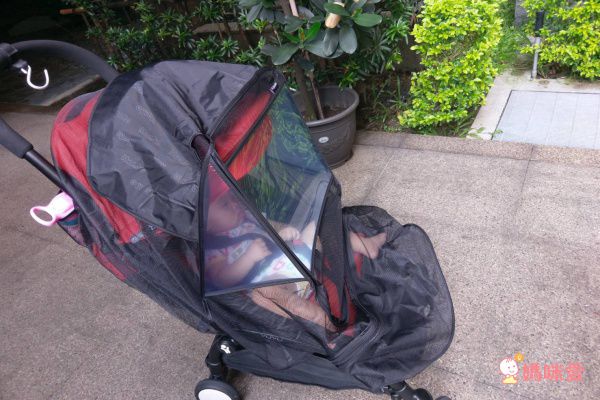 韓國 Manito - 推車雨罩/推車罩_透氣防蚊/防小雨/防微風/保暖_新款防蚊系列-黑色 (單一尺寸)