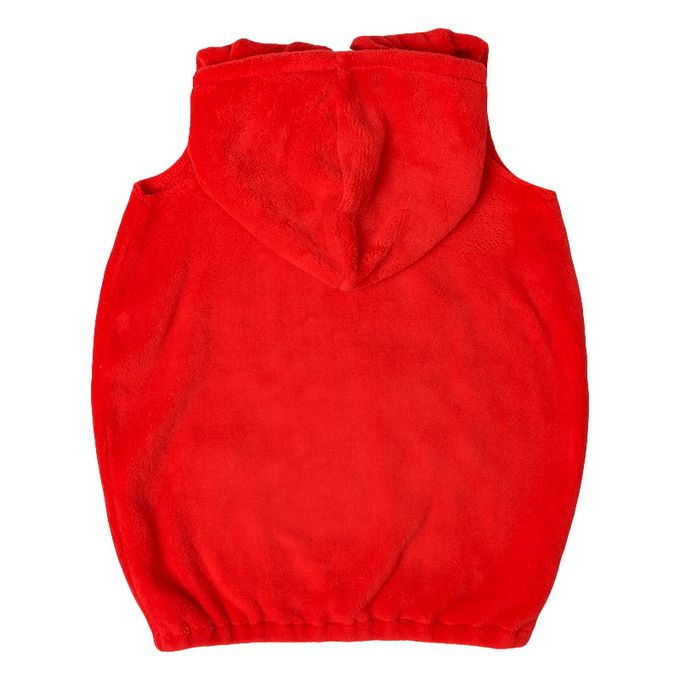 akachan honpo - 達摩不倒翁背心-紅色 (80~90cm)