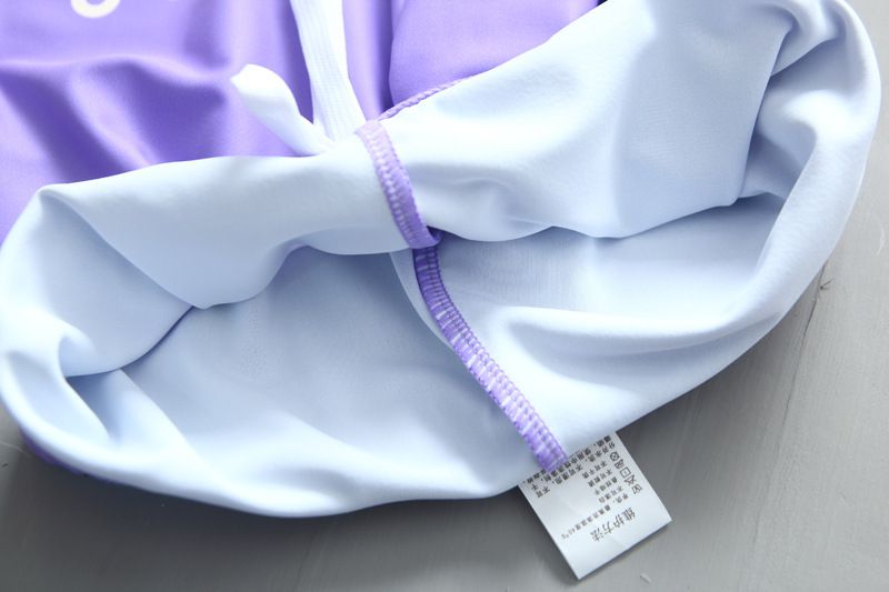 女寶防曬長袖泳裝套裝(附帽子)-夢幻獨角獸-紫色