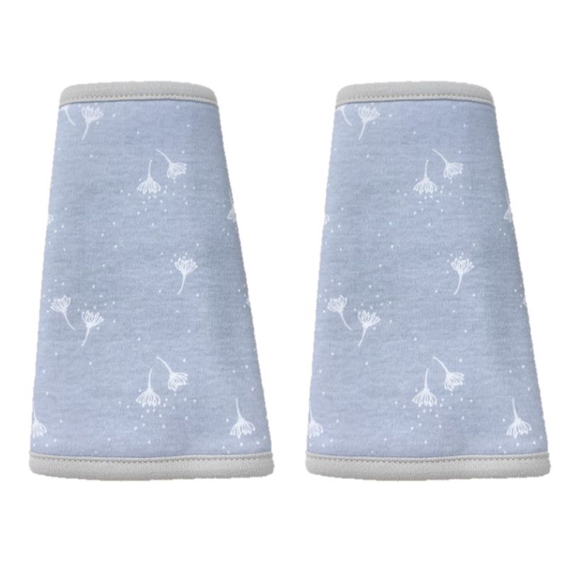 akachan honpo - 揹巾口水巾-灰色 (寬26cm長17cm)