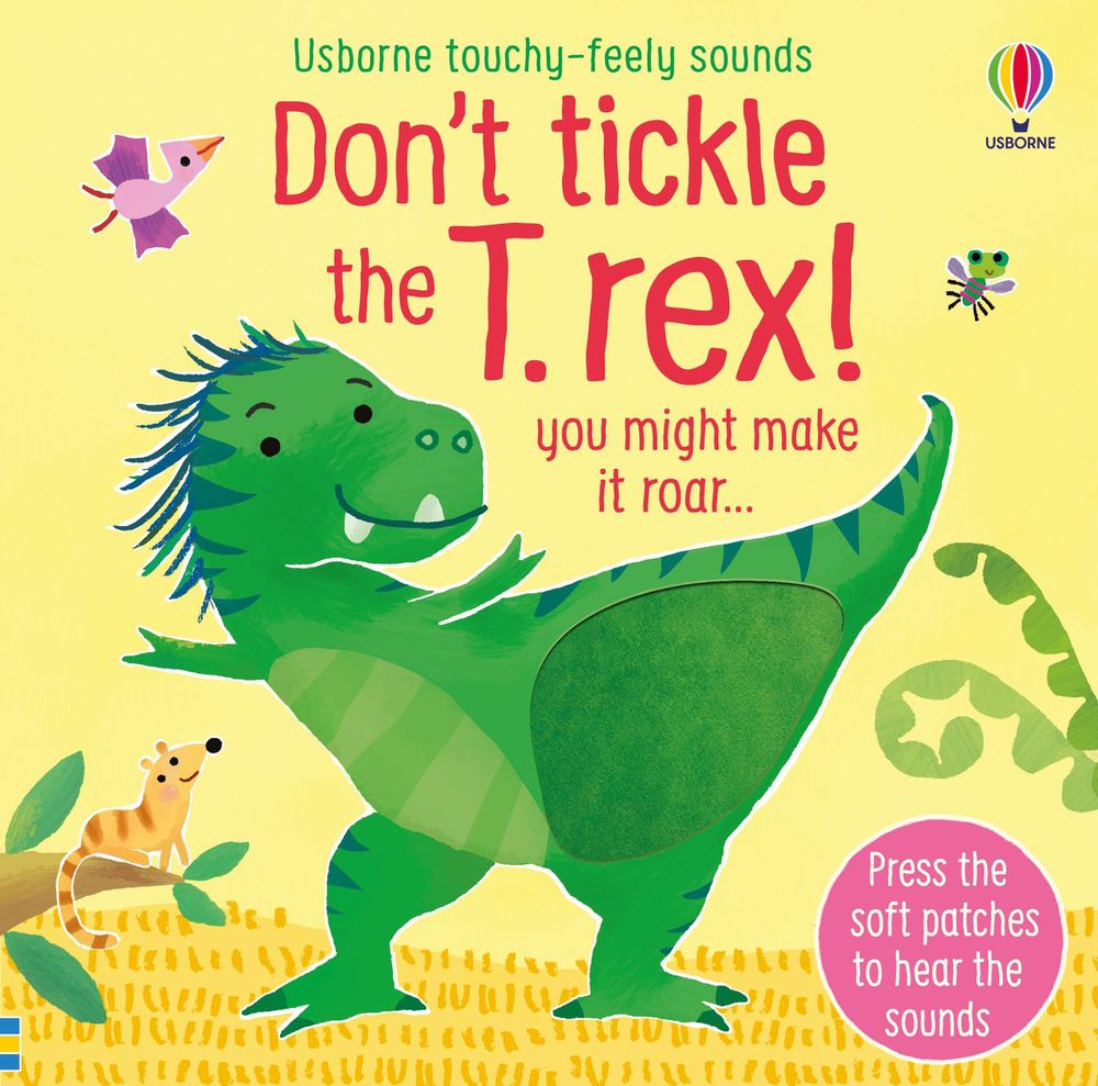 Don't tickle the T-rex! (硬頁觸摸音效書)