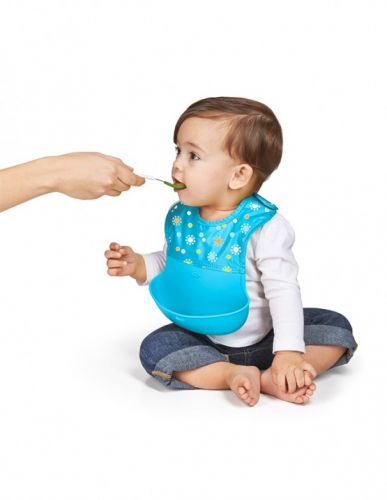 美國 OXO - OXO tot 隨行好棒棒圍兜-繽紛藍