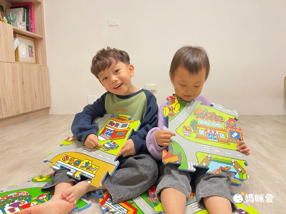 零塑化劑零重金屬！台灣製【LC 無毒 EVA 軟拼圖】