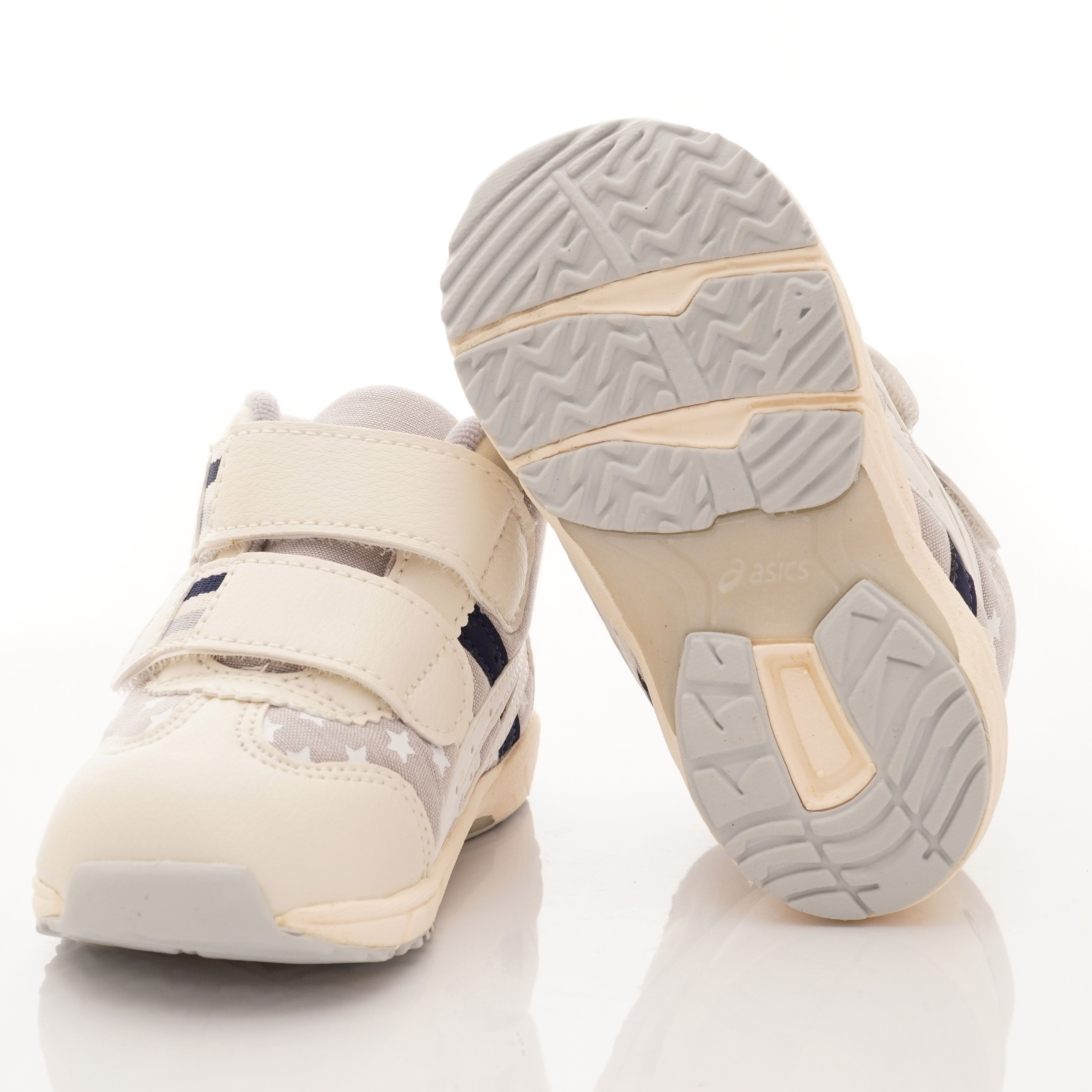 asics 亞瑟士 - 機能童鞋-雙絆帶護踝穩定學步鞋(寶寶段)-卡其
