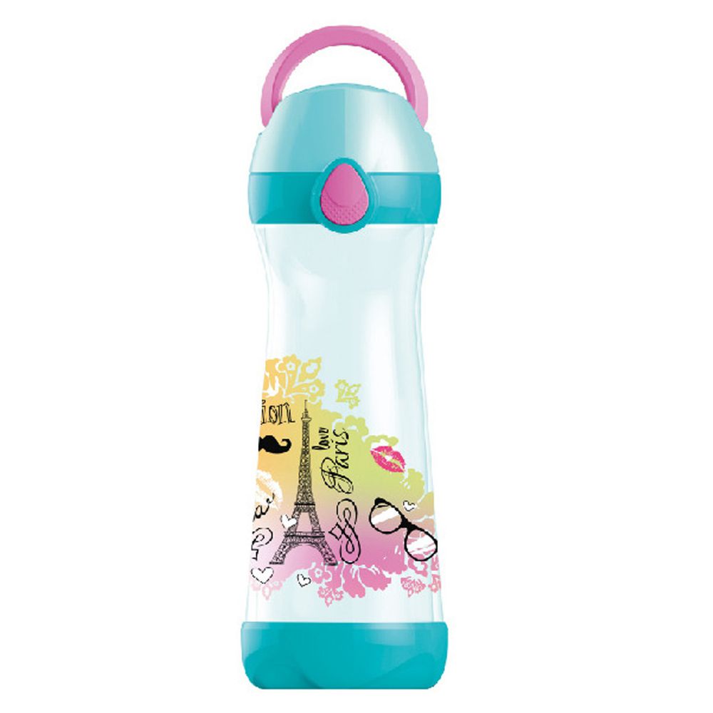 法國MAPED - 無吸管兒童概念水瓶-氣質巴黎-580ml