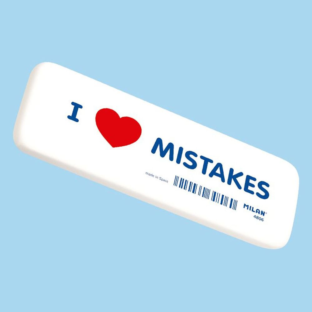 MILAN - 超大橡皮擦_I Love Mistakes