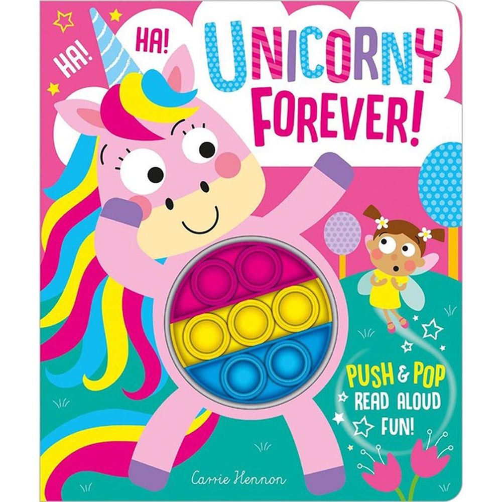 Push Pop Bubble Books: Unicorn Forever 獨角獸萬歲（泡泡書）