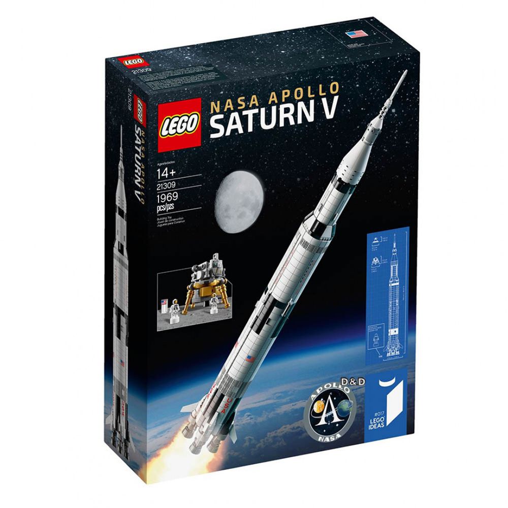 樂高 LEGO - 【新品】樂高IDEAS系列-阿波羅計畫農神5號火箭 21309-1969pcs