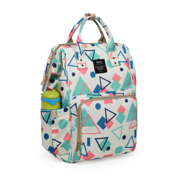 Heine 海恩 - WIN-202 時尚多功能多口袋 媽媽包 後背包 育兒包 待產包-夏日風情