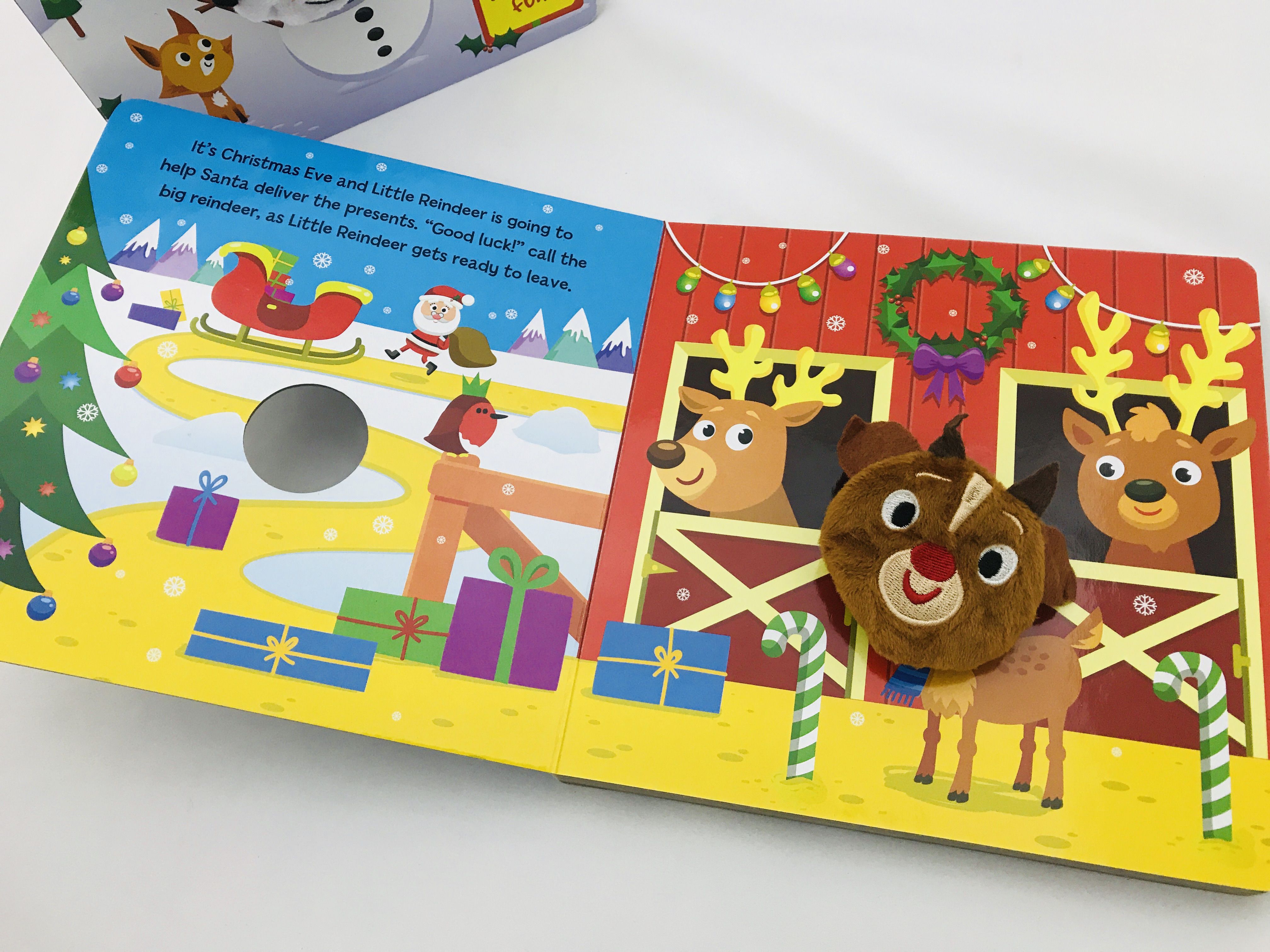 Reindeer's first flight 硬頁指偶書